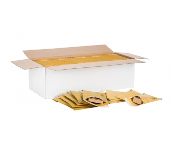 Popieriniai burbuliniai vokai Rudi K20, 350x470mm, 50vnt. dėžė